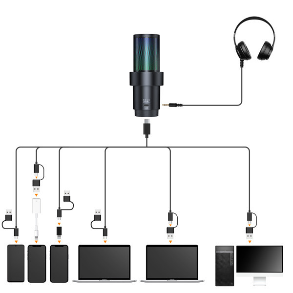 میکروفن رومیزی کامیکا مدل EJOY UNI PRO D