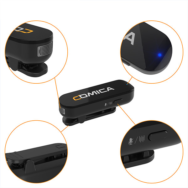ست میکروفن بی سیم کامیکا مدل Vimo S-UC