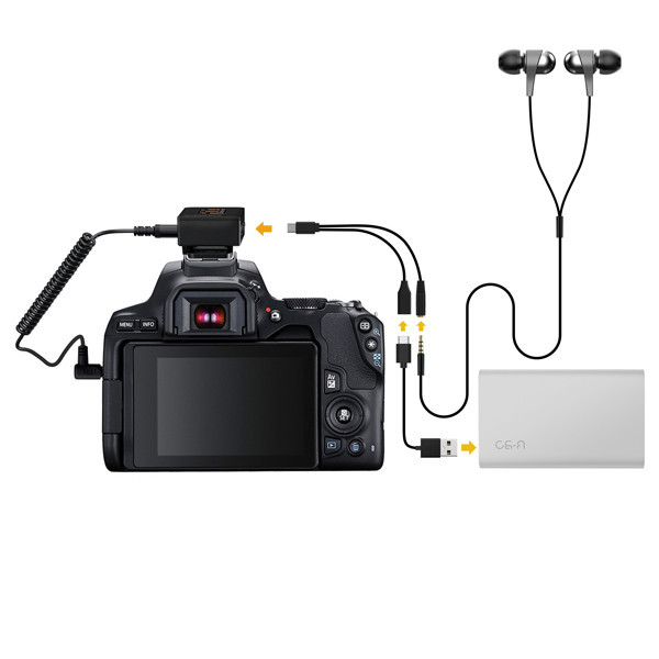مبدل USB-C به AUX / USB-C مدل 2in1