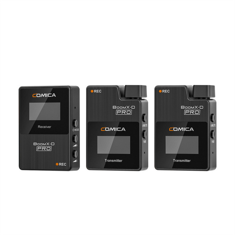 ست میکروفن بی سیم کامیکا مدل BoomXD Pro D2