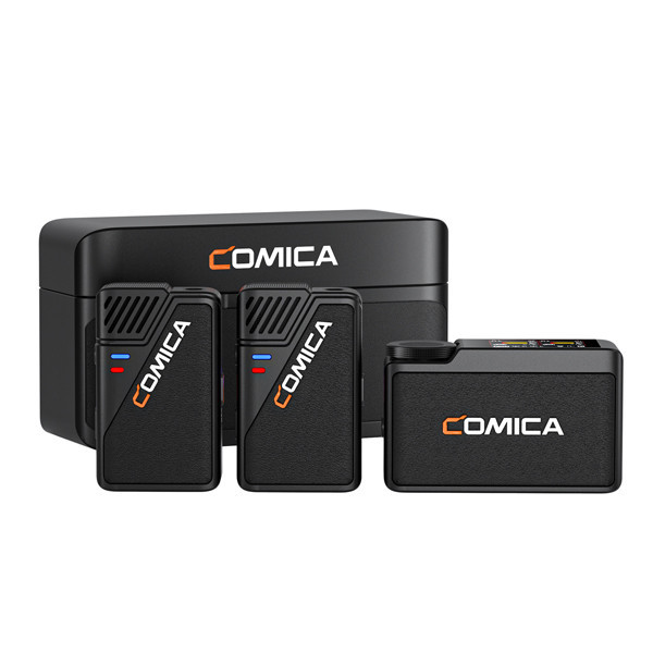 ست میکروفن بی سیم کامیکا مدل BooMax با درگاه اتصال تایپ سی و جک 3.5 میلی متری