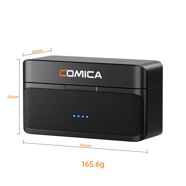 ست میکروفن بی سیم کامیکا مدل BooMax با درگاه اتصال تایپ سی و جک 3.5 میلی متری
