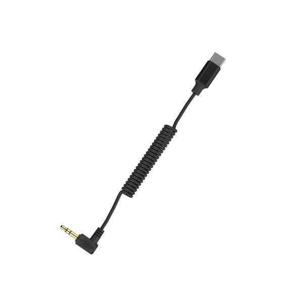 مبدل جک 3.5 میلیمتری به usb-c کامیکا مدل CVM-D-UC طول 0.6 متر