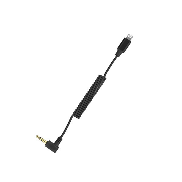 کابل تبدیل جک 3.5 میلیمتری به لایتنینگ کامیکا مدل CVM-D-MI طول 0.6 متر