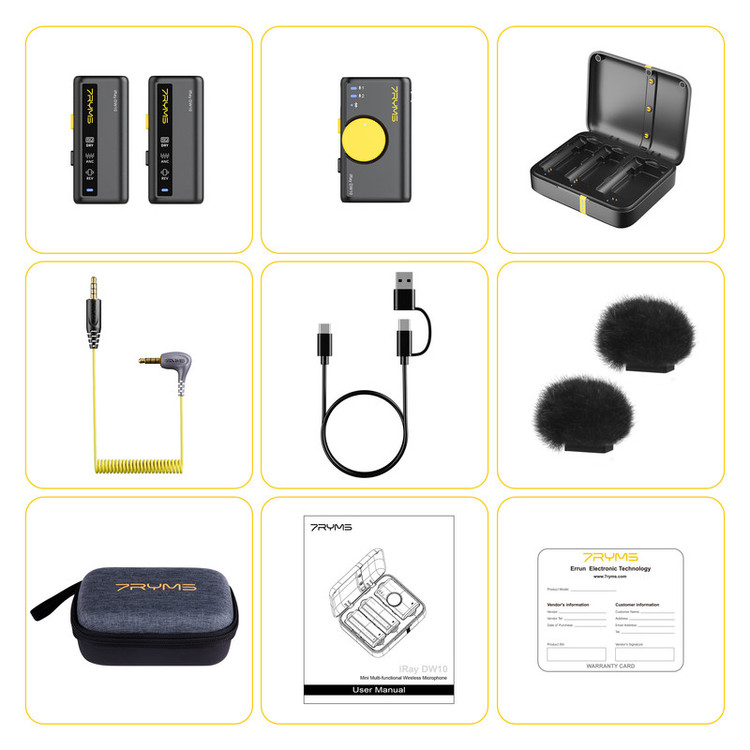 میکروفن بی سیم سون ریمز مدل iRay DW10