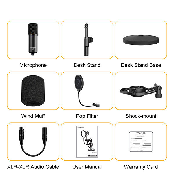 میکروفون استودیویی سون ریمز مدل AX100D