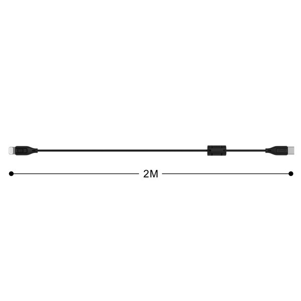 کابل تبدیل USB-C به لایتنینگ کامیکا مدل UC-LN(2M) طول 2 متر