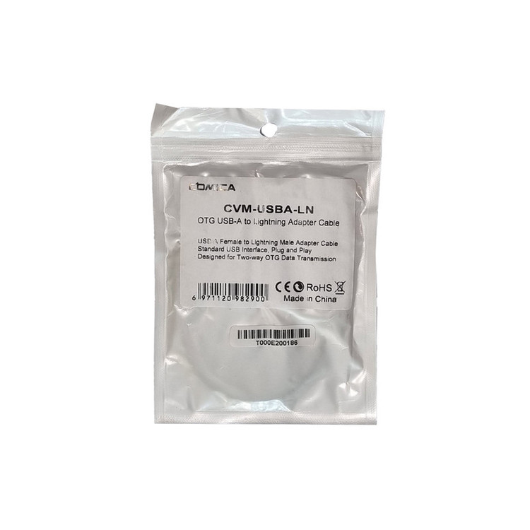 کابل تبدیل USB به لایتنینگ کامیکا مدل CVM-USBA-LN طول 0.2 متر