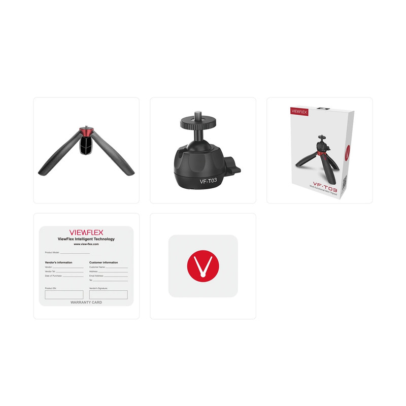 سه پایه دوربین ویوفلکس مدل VF-T03