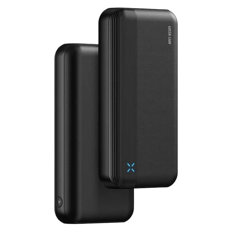 پاوربانک گرین لاین مدل Milos 20000mAh | شارژ سریع PD 20W و Type-C