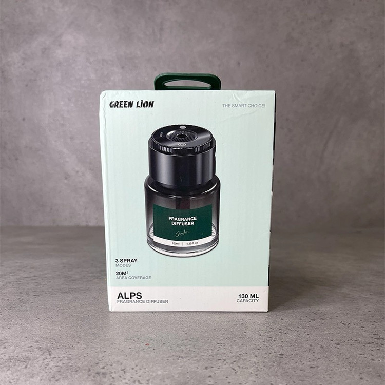 خوشبوکننده خودرو گرین لاین مدل ALPS با رایحه New Car حجم 130 میلی لیتر