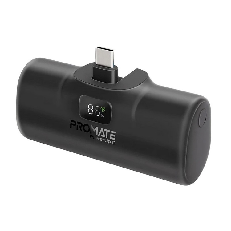 پاوربانک پرومیت مدل POWERUP-C.BLK ظرفیت 5000 میلیآمپرساعت