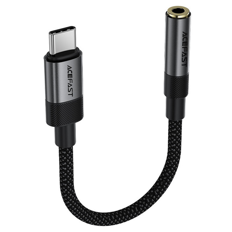 کابل تبدیل USB-C به جک 3.5 میلی متری ایس فست مدل J12 طول 0.15 متر