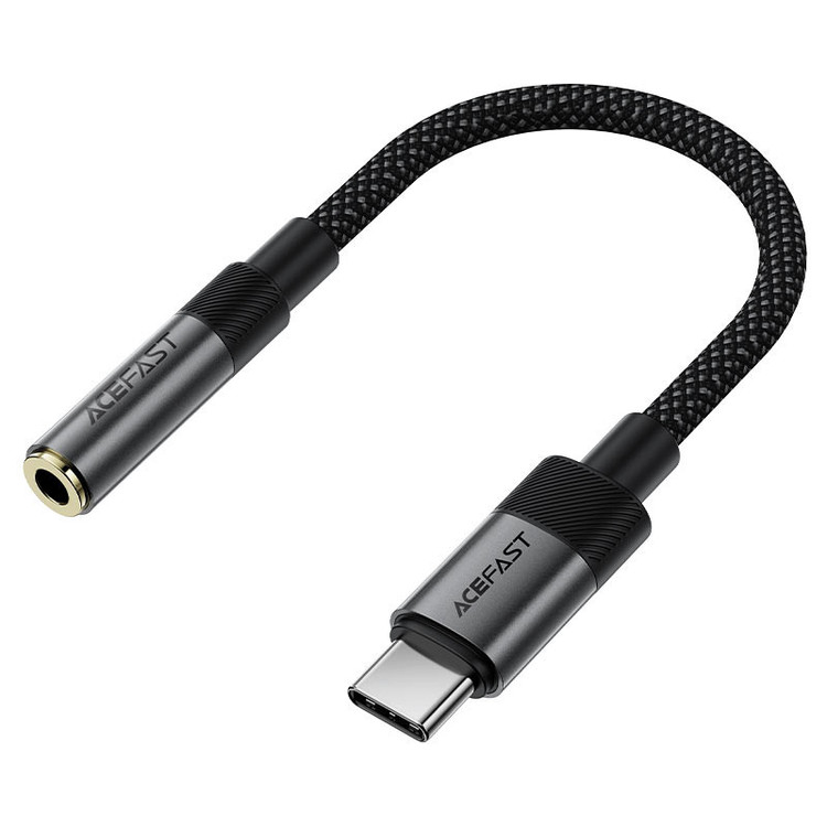 کابل تبدیل USB-C به جک 3.5 میلی متری ایس فست مدل J12 طول 0.15 متر