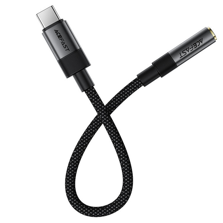 کابل تبدیل USB-C به جک 3.5 میلی متری ایس فست مدل J12 طول 0.15 متر