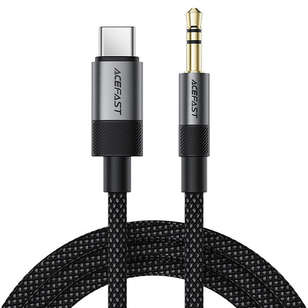 کابل تبدیل AUX به USB-C ایس فست مدل J11 طول 1 متر