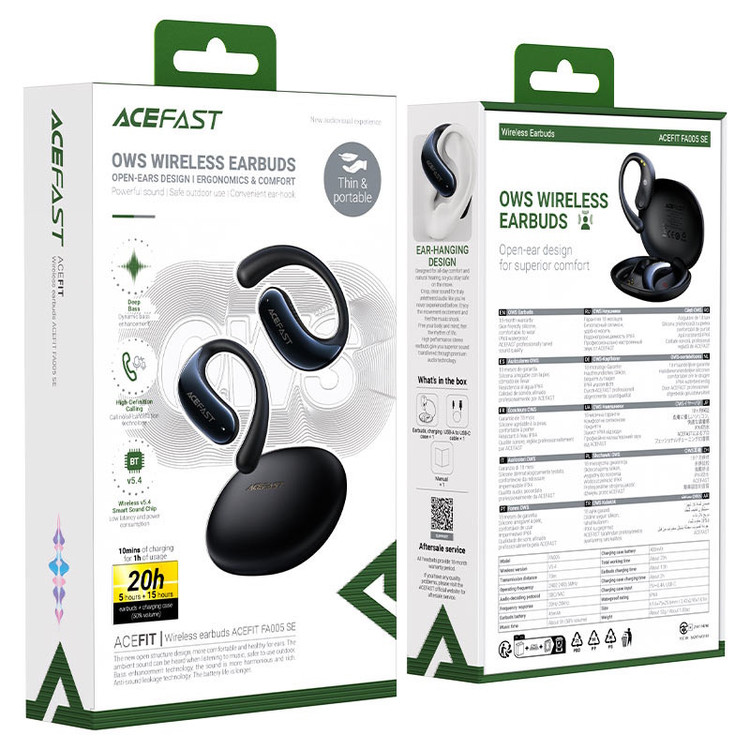 هدفون بی سیم ایس فست مدل NSR SOUND ACEFIR SE CRISP