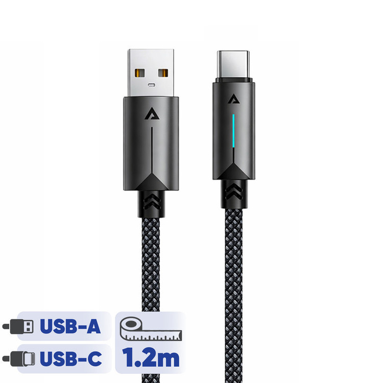 کابل تبدیل USB به USB-C ایس فست مدل C19-04 طول 1.2 متر