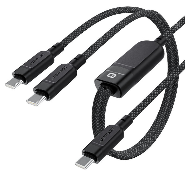 کابل تبدیل USB-C به USB-C/USB-C ایس فست مدل C5-11 طول 1.2 متر
