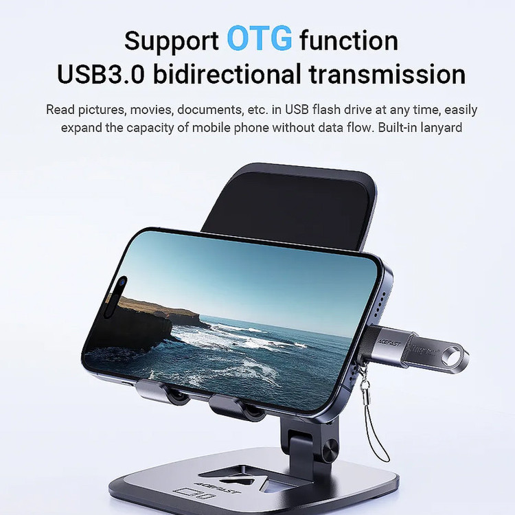 مبدل USB-A به USB-C ایس فست مدل J7