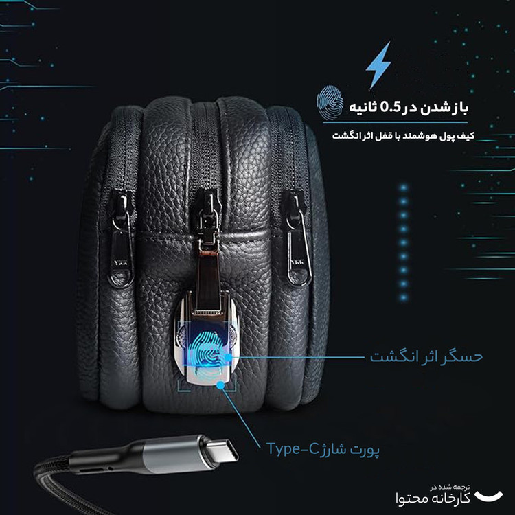کیف لوازم جانبی ویوو مدل Anti-theft Salem Pouch