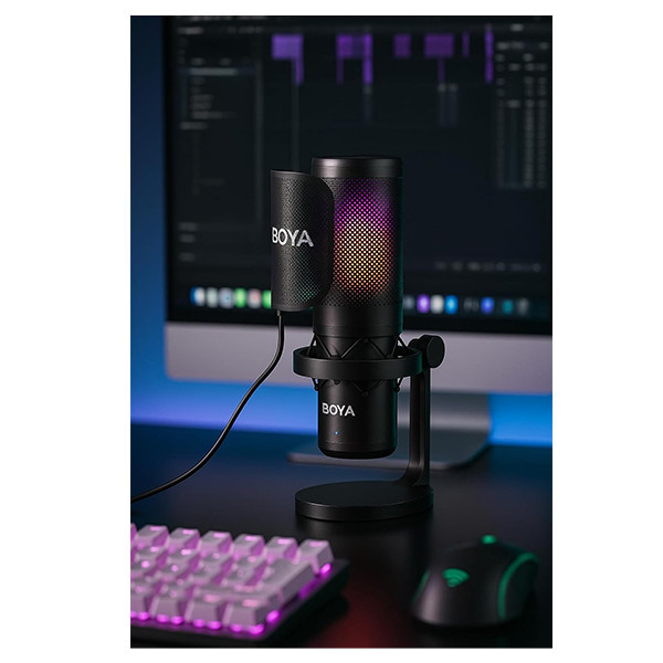 میکروفن رومیزی بویا مدل BY-K9 با درگاه اتصال USB-C