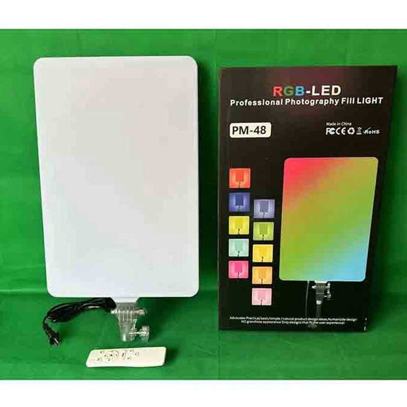 نور ثابت ال ای دی RGB مدل PM-48
