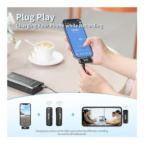 میکروفن یقه ای بویا مدل BY-WM3T-D2