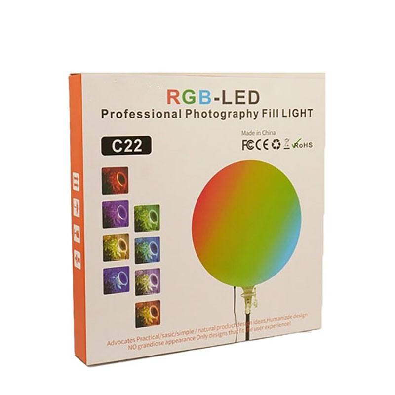 نور ثابت ال ای دی مدل C22 RGB