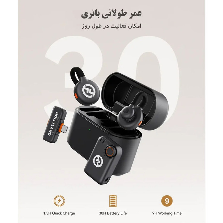 میکروفن یقه ای هالی لند مدل LARK M2S Combo