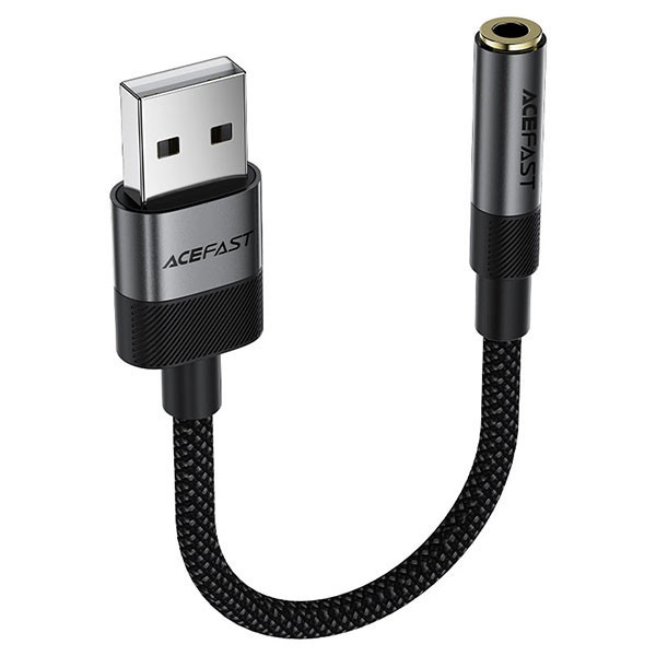 کابل تبدیل USB-C به جک 3.5 میلی متری ایس فست مدل J13 طول 0.15 متر