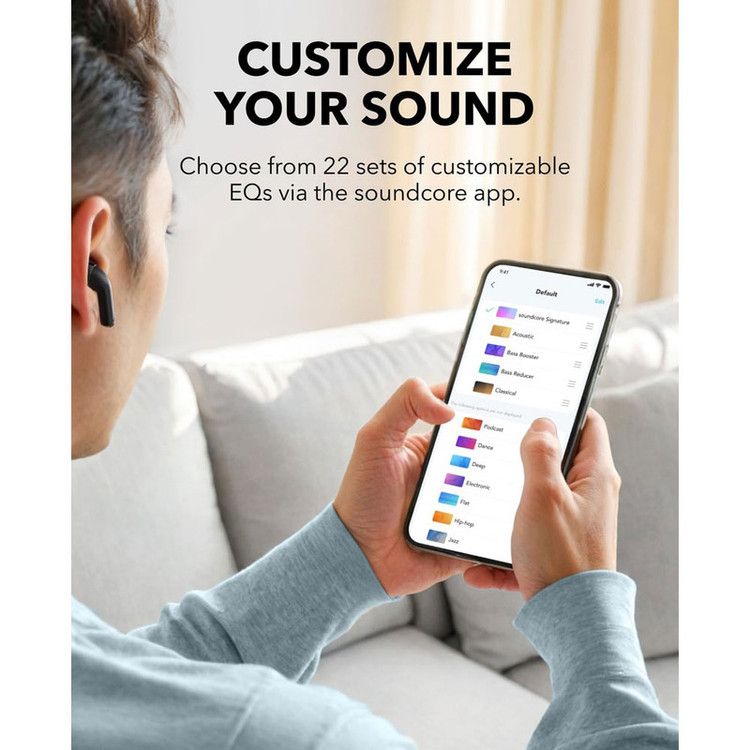هدفون بلوتوثی انکر مدل Soundcore K20i اصلی-با اتصال به اپ