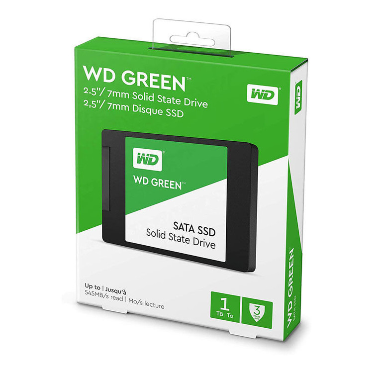اس اس دی اینترنال SATA III وسترن دیجیتال مدل WD Green ظرفیت 1 ترابایت