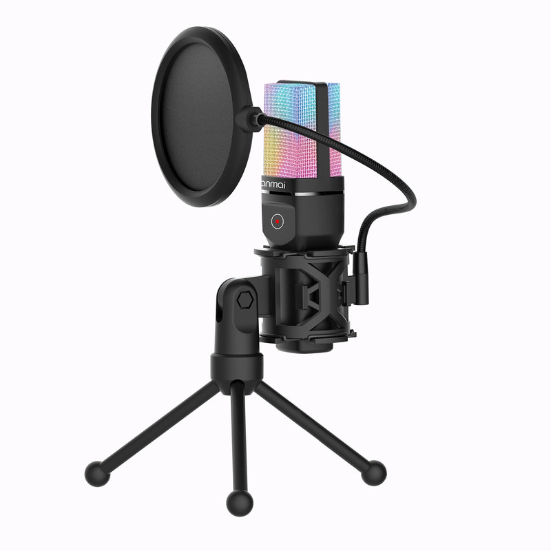 میکروفون استودیویی اتصال بیسیم مدل SF-777W