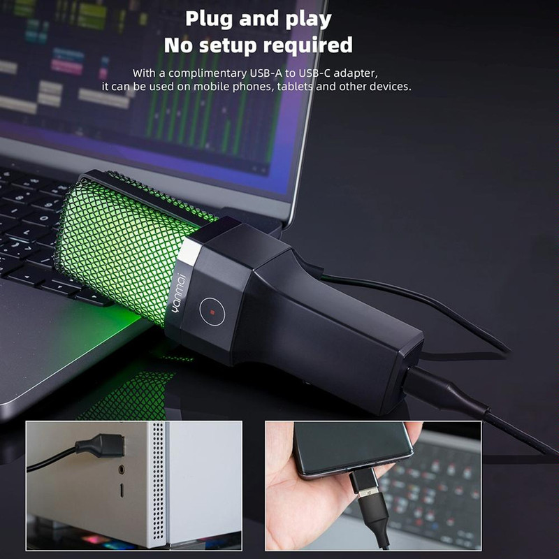 میکروفون استودیویی اتصال بیسیم مدل SF-777W