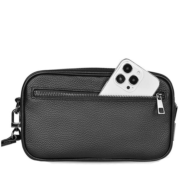 کیف لوازم جانبی ویوو مدل Master Genuine Leather Fingerprint Lock Pouch