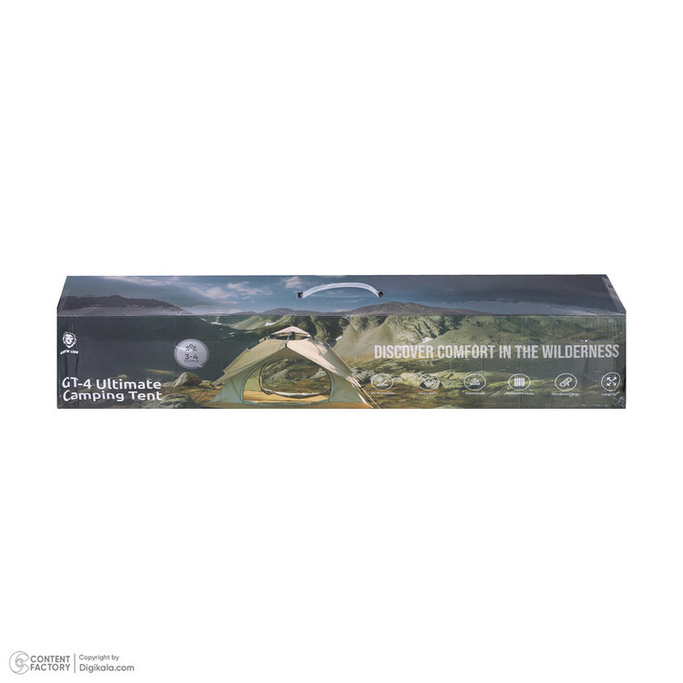 چادر کمپینگ 4-6 نفره گرین لاین مدل GT-4 Ultimate