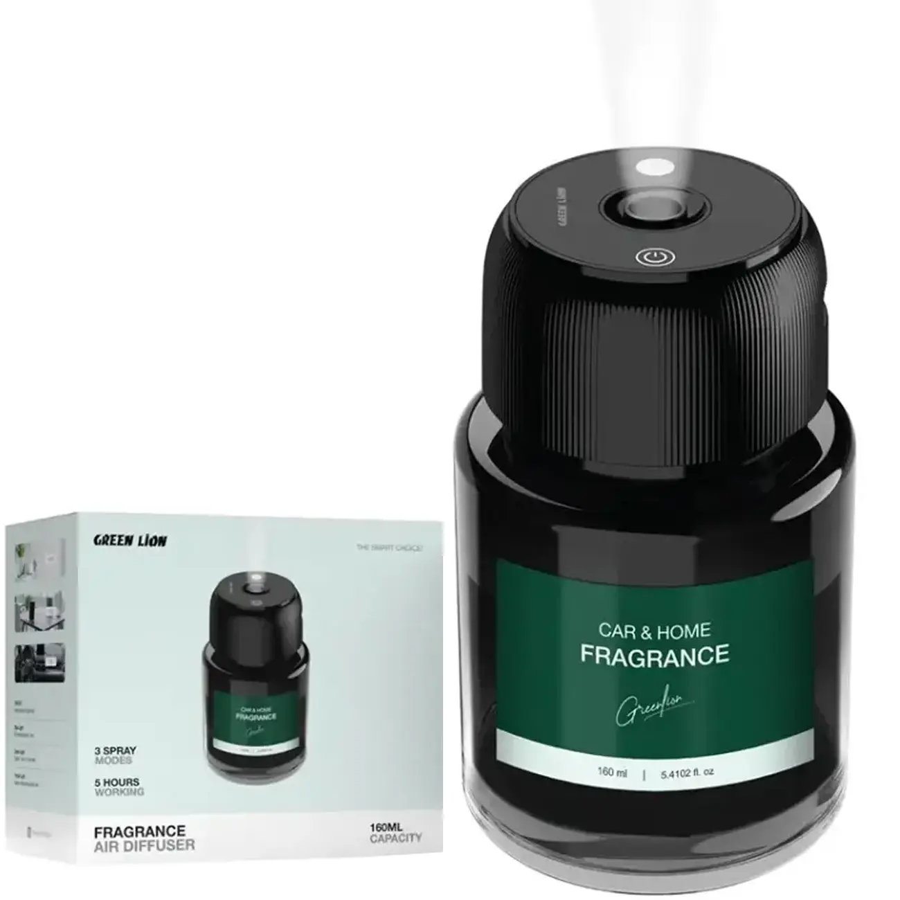 خوشبو کننده هوا گرین لاین مدل fragrance new design حجم 160 میلی لیتر