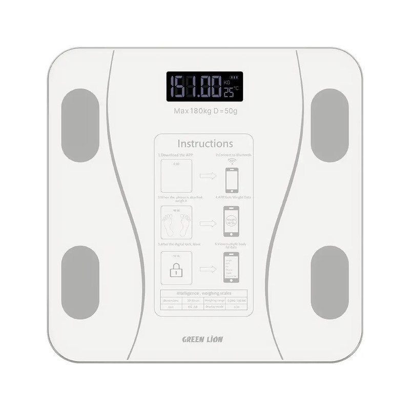 ترازو هوشمند گرین لاین مدل GBC-200 با دقت 50 گرم