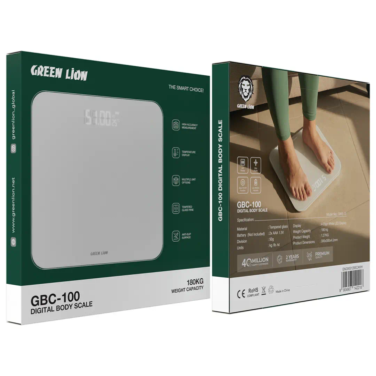 ترازو دیجیتال گرین لاین مدل GBC-100