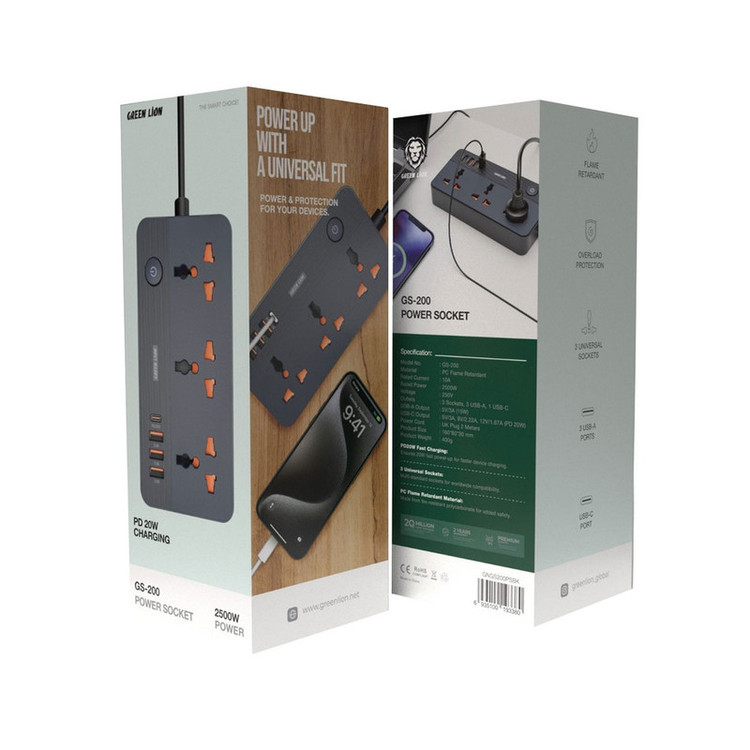 محافظ و چندراهی برق گرین لاین مدل GS-200
