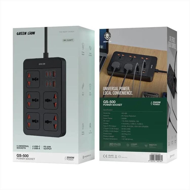محافظ و چندراهی برق گرین لاین مدل GS-500