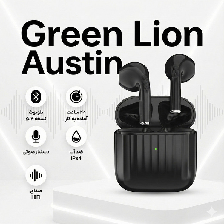 هدفون بلوتوثی گرین لاین مدل Austin