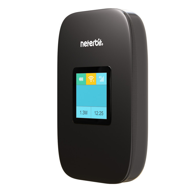 مودم جیبی همراه سیم کارتی 4G LTE نتربیت مدل NWR-945X با باتری 3000 میلیآمپر ساعت، پشتیبانی از Wi-Fi 6، سرعت دانلود تا 150 مگابیت بر ثانیه، اتصال بیش از 10 کاربر و فایروال NAT