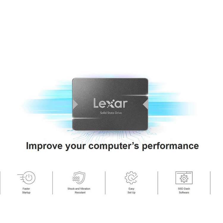 اس اس دی اینترنال SATA III لکسار مدل NS100 ظرفیت 256 گیگابایت-اصلی