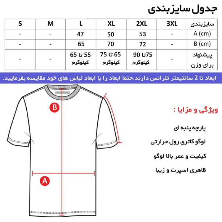 تیشرت یقه گرد مردانه طرح تویوتا رنگ مشکی جنس نخی اعلا