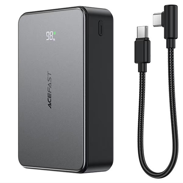 پاوربانک 22.5 وات ایس فست مدل M29 ظرفیت 20000 میلیآمپرساعت به همراه کابل USB-C