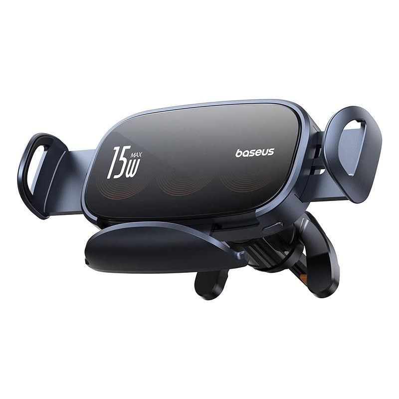 پایه نگهدارنده و شارژر بی سیم گوشی موبایل بیسوس مدل LightChaser BS-CM029