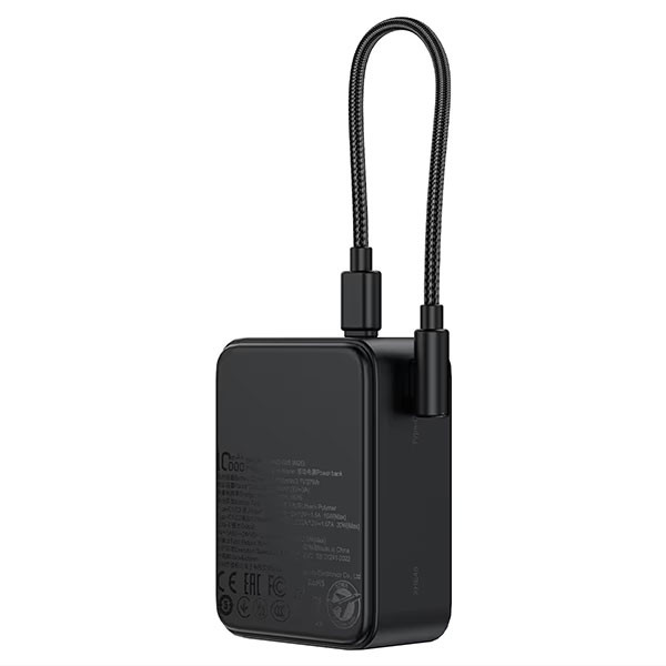 پاوربانک 22.5 وات ایس فست مدل M28 ظرفیت 10000 میلیآمپرساعت به همراه کابل USB-C