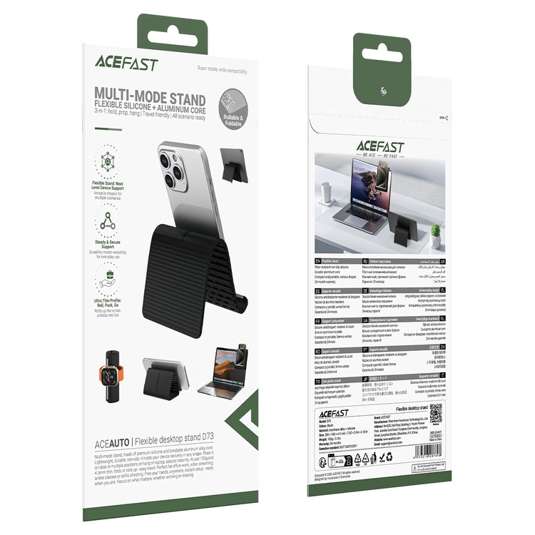 هولدر و پایه نگهدارنده منعطف ایس فست Acefast D73 flexible stand